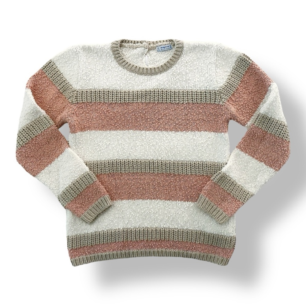 Mayoral | Knitted Striped Sweater (12 yrs) - Picture 5 of 7